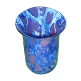 Vase or cup signed by the glassworks La Rochere