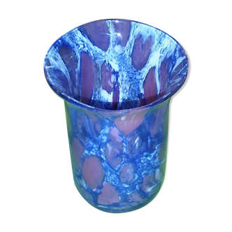 Vase or cup signed by the glassworks La Rochere