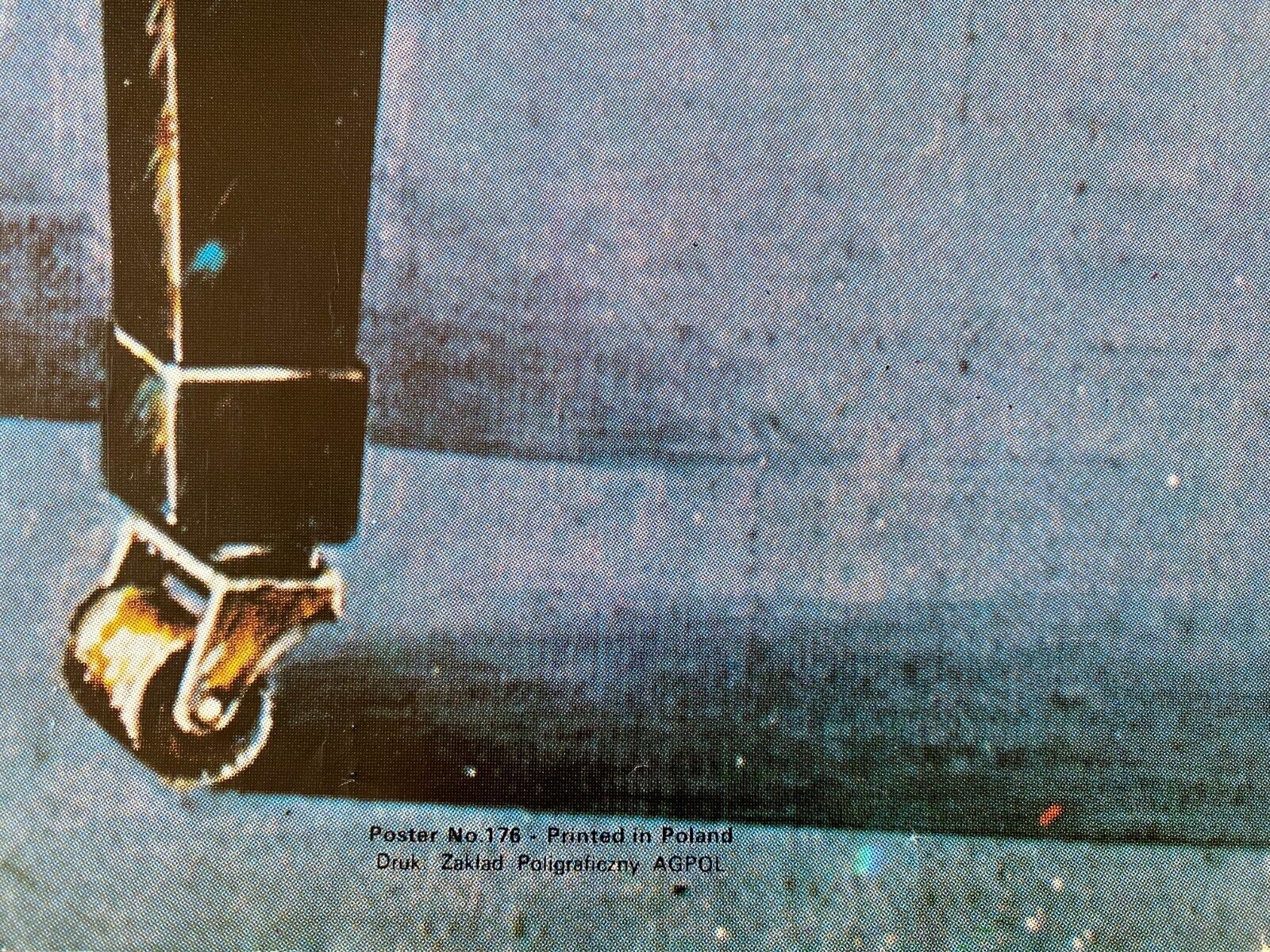 Original Polish poster "All that music" Olbinski 1978