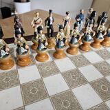 Franklin Mint Raj Collectible Chess Sets, 1970s.