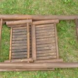 Bamboo child folding chair