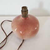 Ceramic lamp base signed with JLM monogram (to be identified)