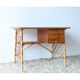Louis Sognot rattan desk from the 50s