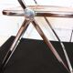 Five folding Plia chairs by Giancarlo Piretti for Castelli, 70s