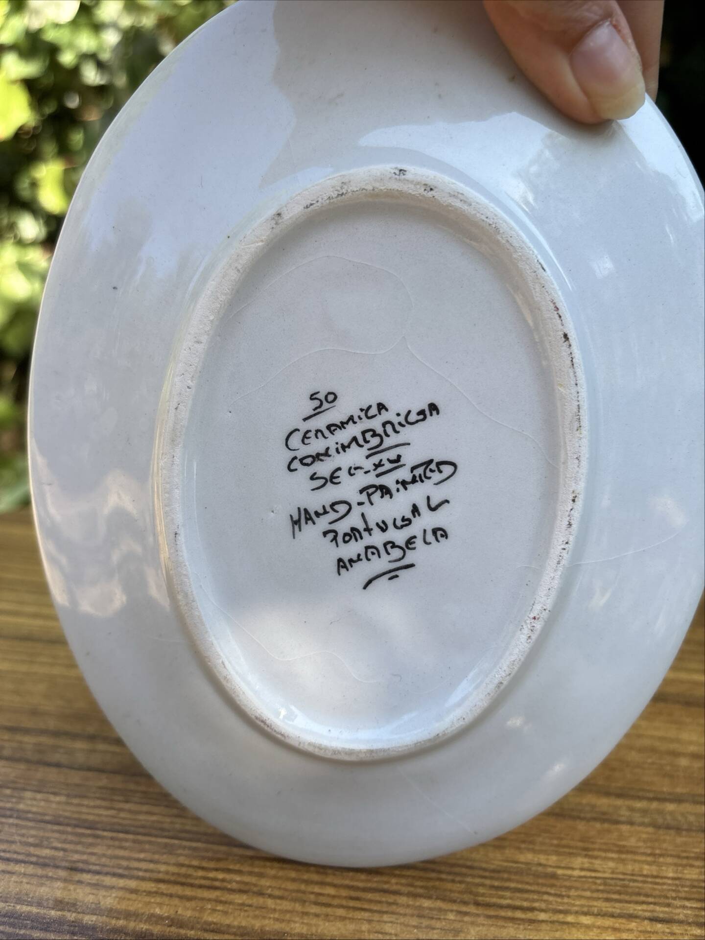 Conimbriga ceramic bowl