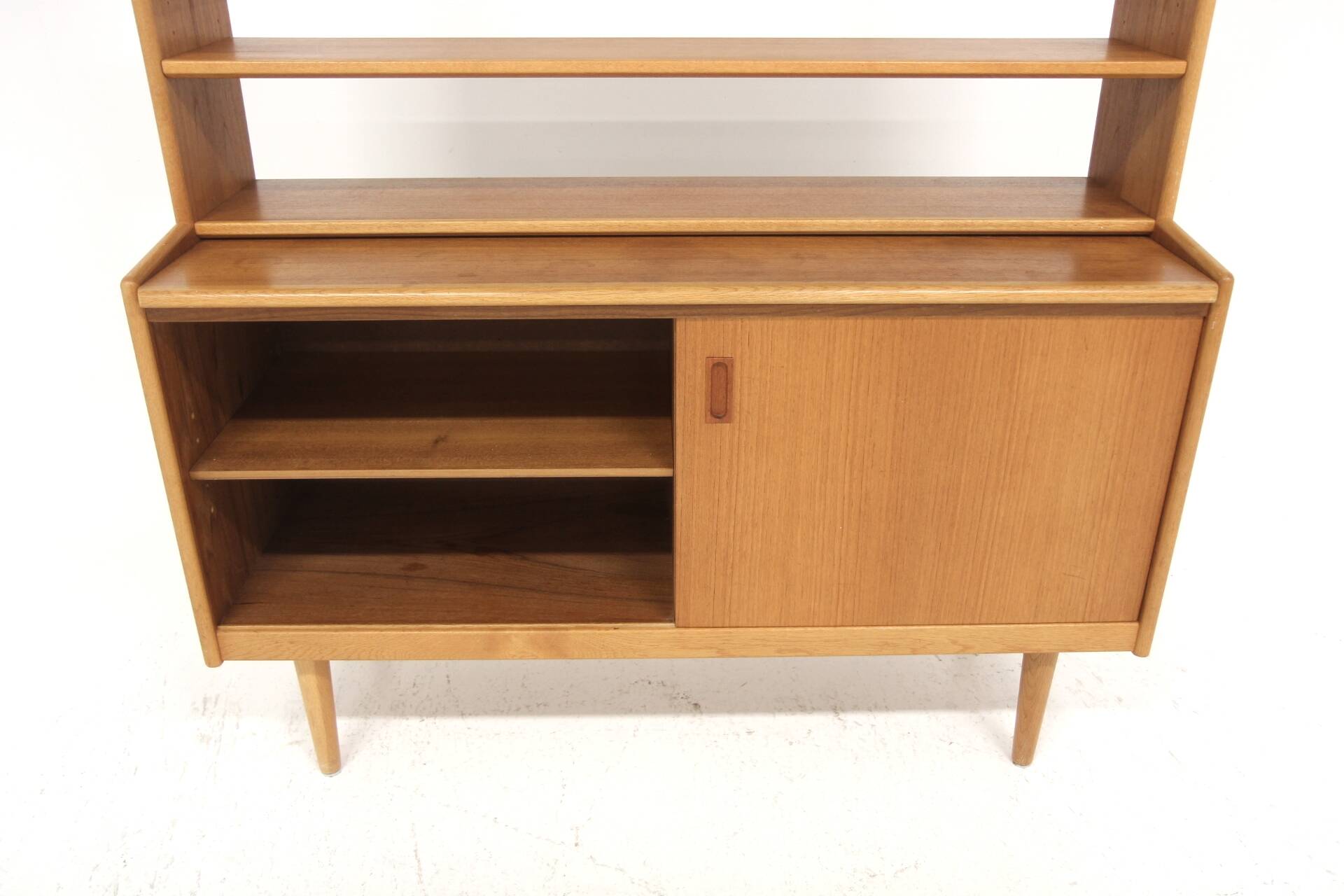 Scandinavian teak and oak secretary, Sweden, 1960
