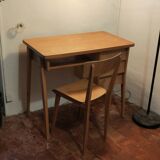 Desk and chair set 1960