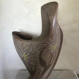 Vase zoomorphe Vallauris 45cm
