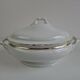 Soupière en porcelaine Art Déco tchécoslovaque des années 1930 par Duchcov Eduard Eichler