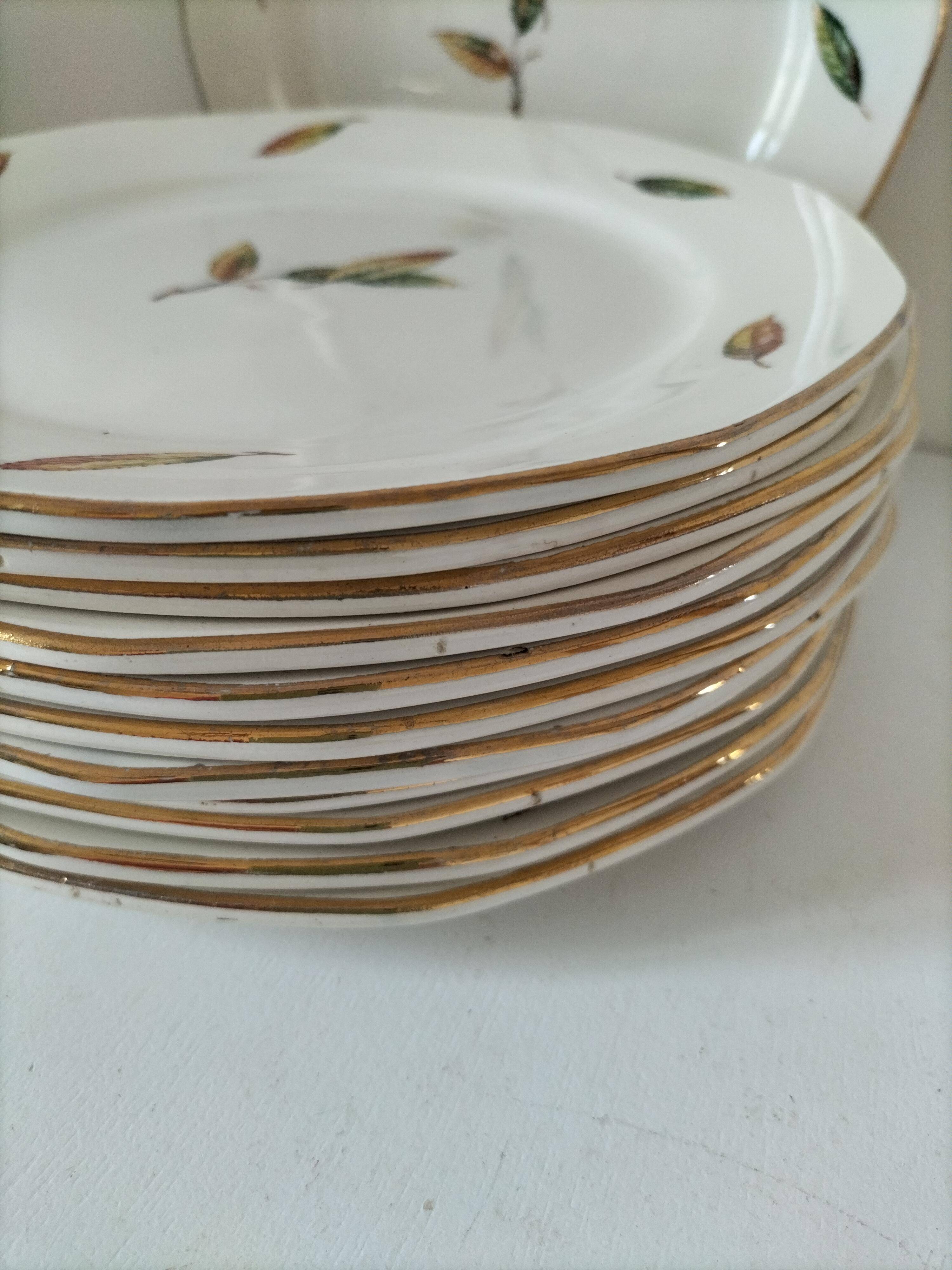 Digoin Sarreguemines Nemours Model Plates.