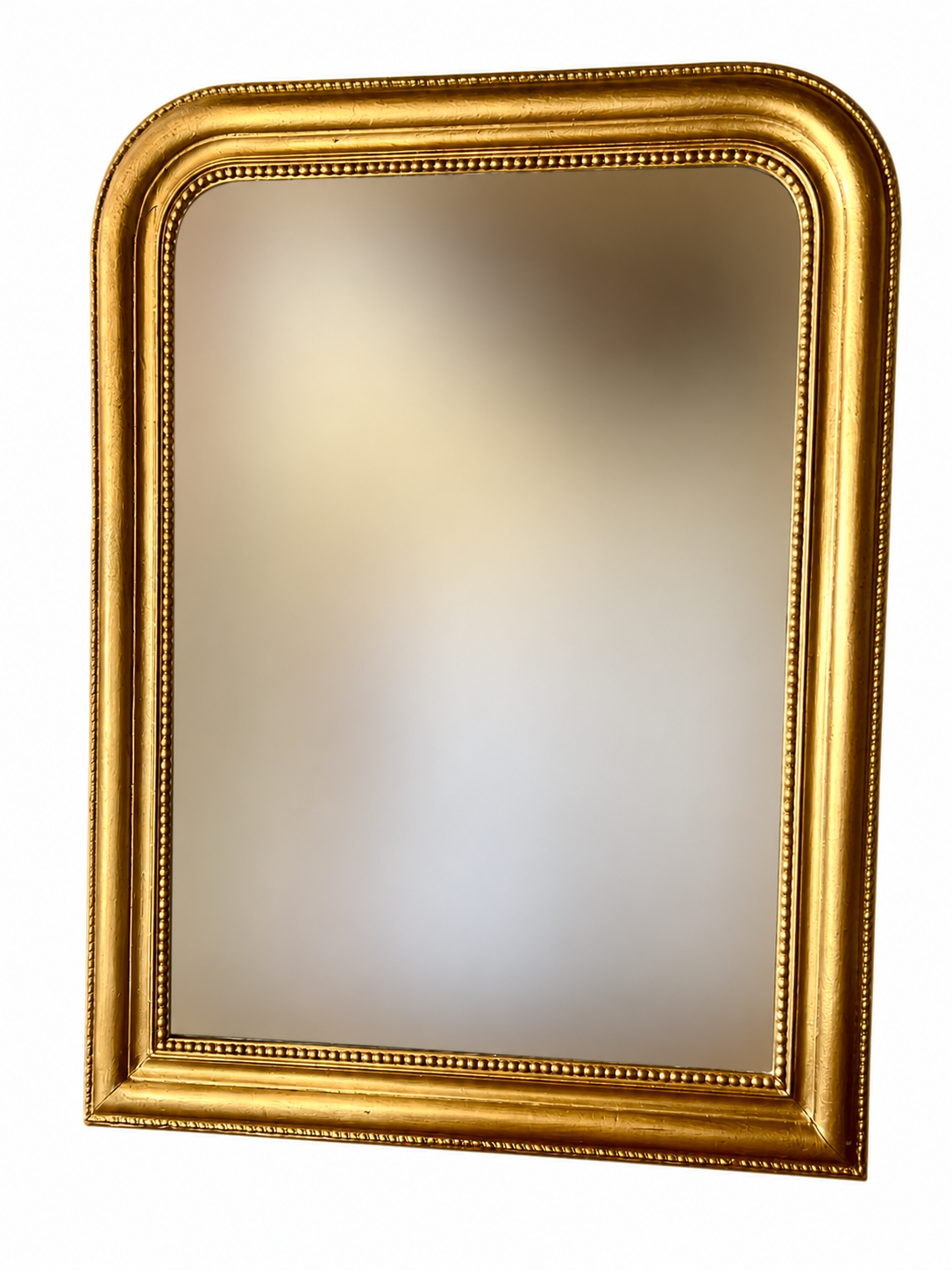 Louis Philippe mirror, mercury-glazed