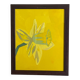 Flower painting in an antique frame