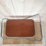Folding service on formica wheels