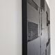 Tableau peinture monochrome noir