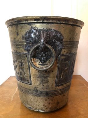 Old champagne bucket