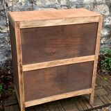 Commode art déco bois brut