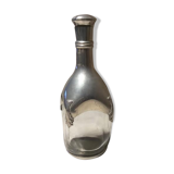 Glass and tin carafe