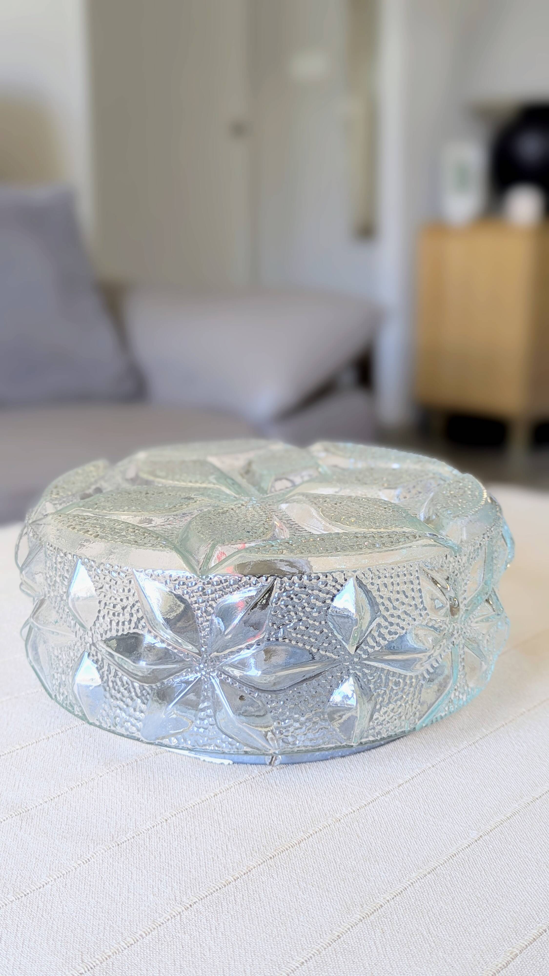 Plafonnier motif floral (L-0185-1)