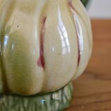 Small vintage earthenware teapot