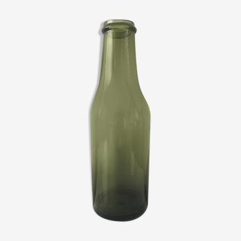 Old glass bottle vase