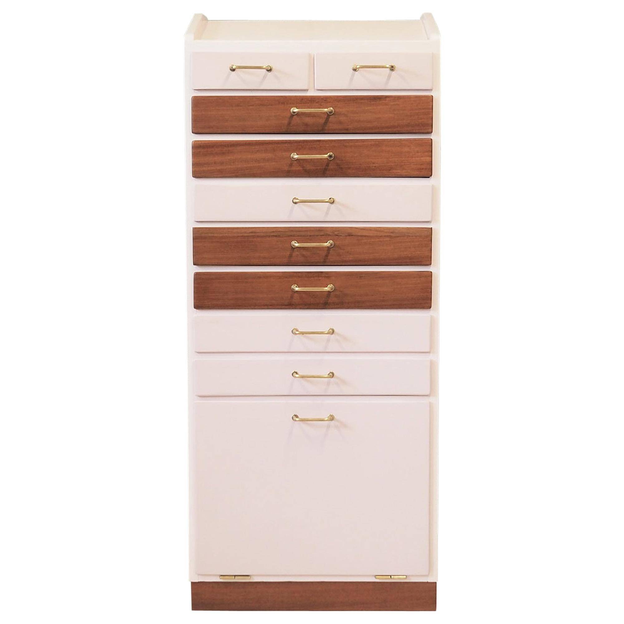 Teak chest of drawers, Danish design, 1970s, production: Denmark