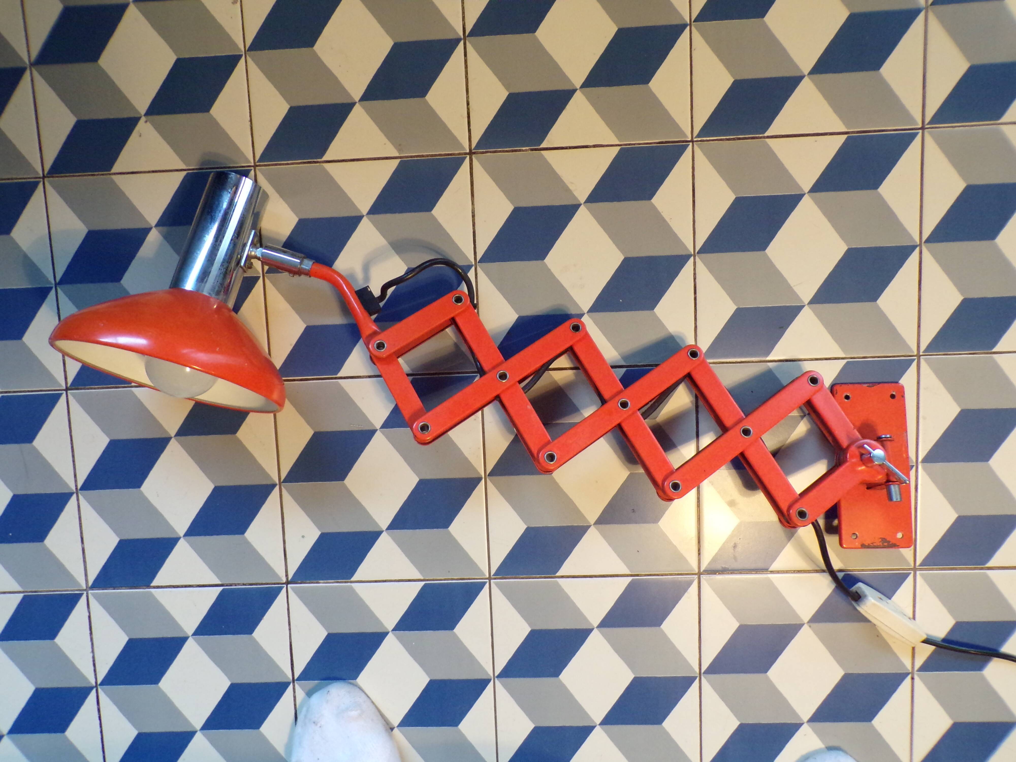 Koch & Lowy Scissor Wall Light