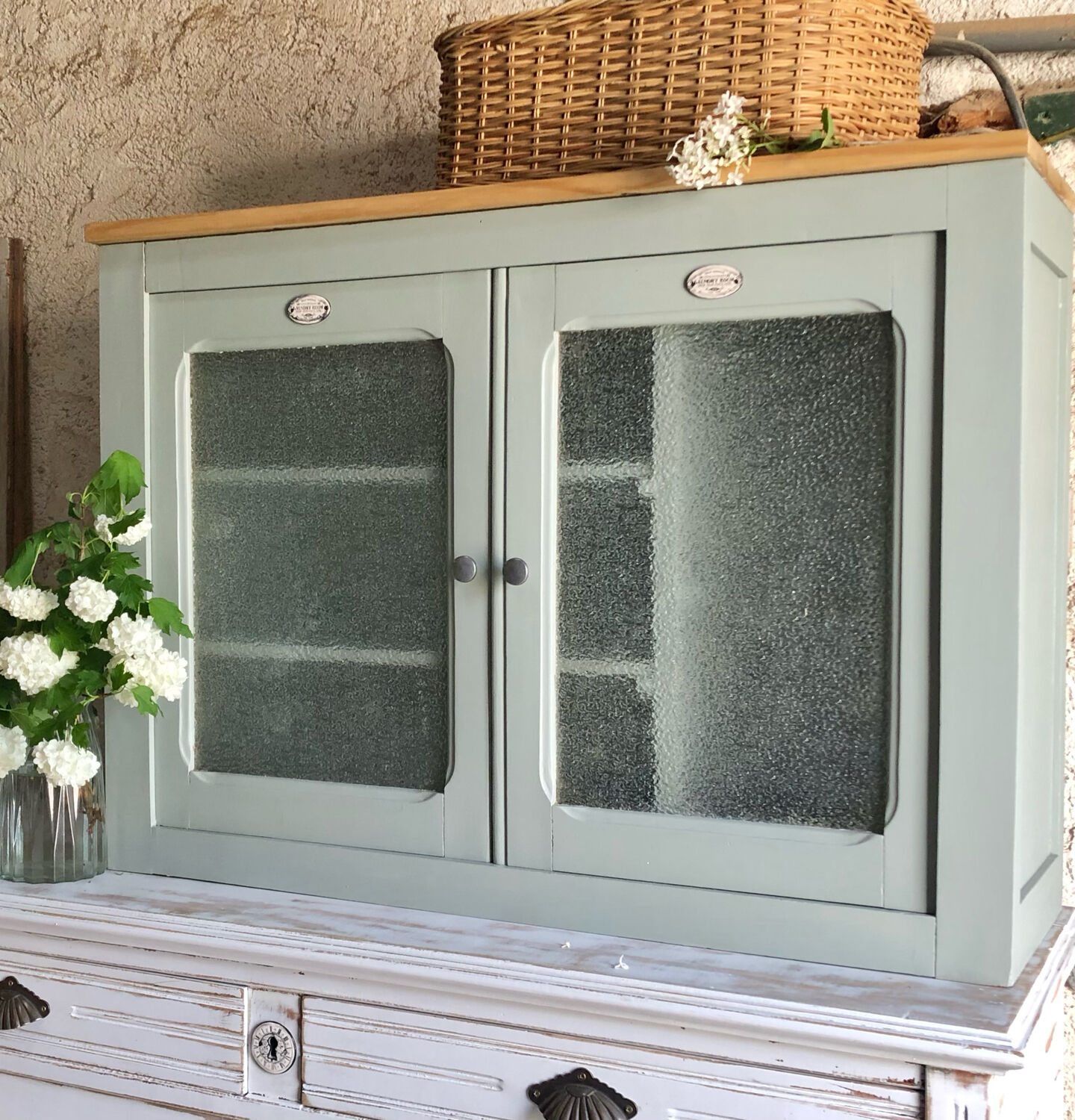 Vintage wall cabinet