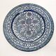 Fajalauza enamelled flat plate
