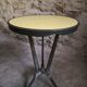 French Art Deco bistro table REX with a bakelite top, circa 1930.