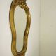 GOLD FRAMED MIRROR 32 x 19 cm