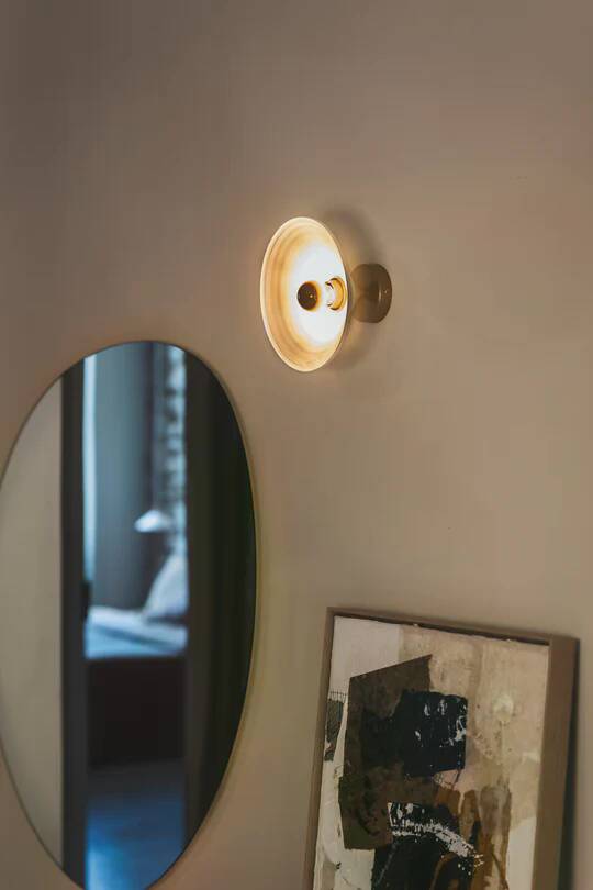 Lisette - white terracotta - wall light