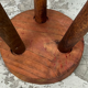 Vintage tripod wooden stool