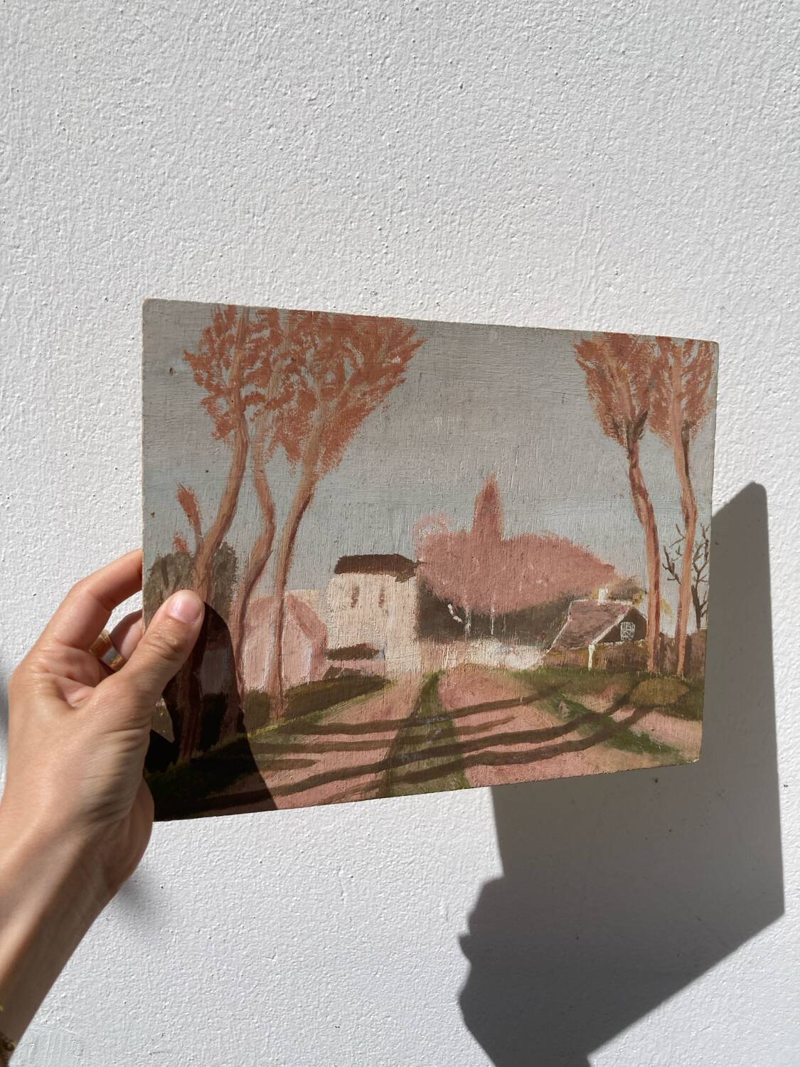 Oil painting landscape painting