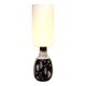 Lampe de sol en céramique années 70