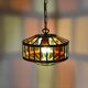 Color stained glass suspension