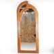 Large rattan mirror