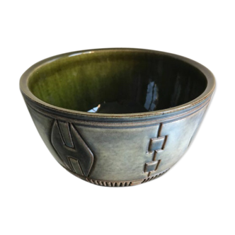 Stoneware bowl 1950's by Munk Keramik Enköping