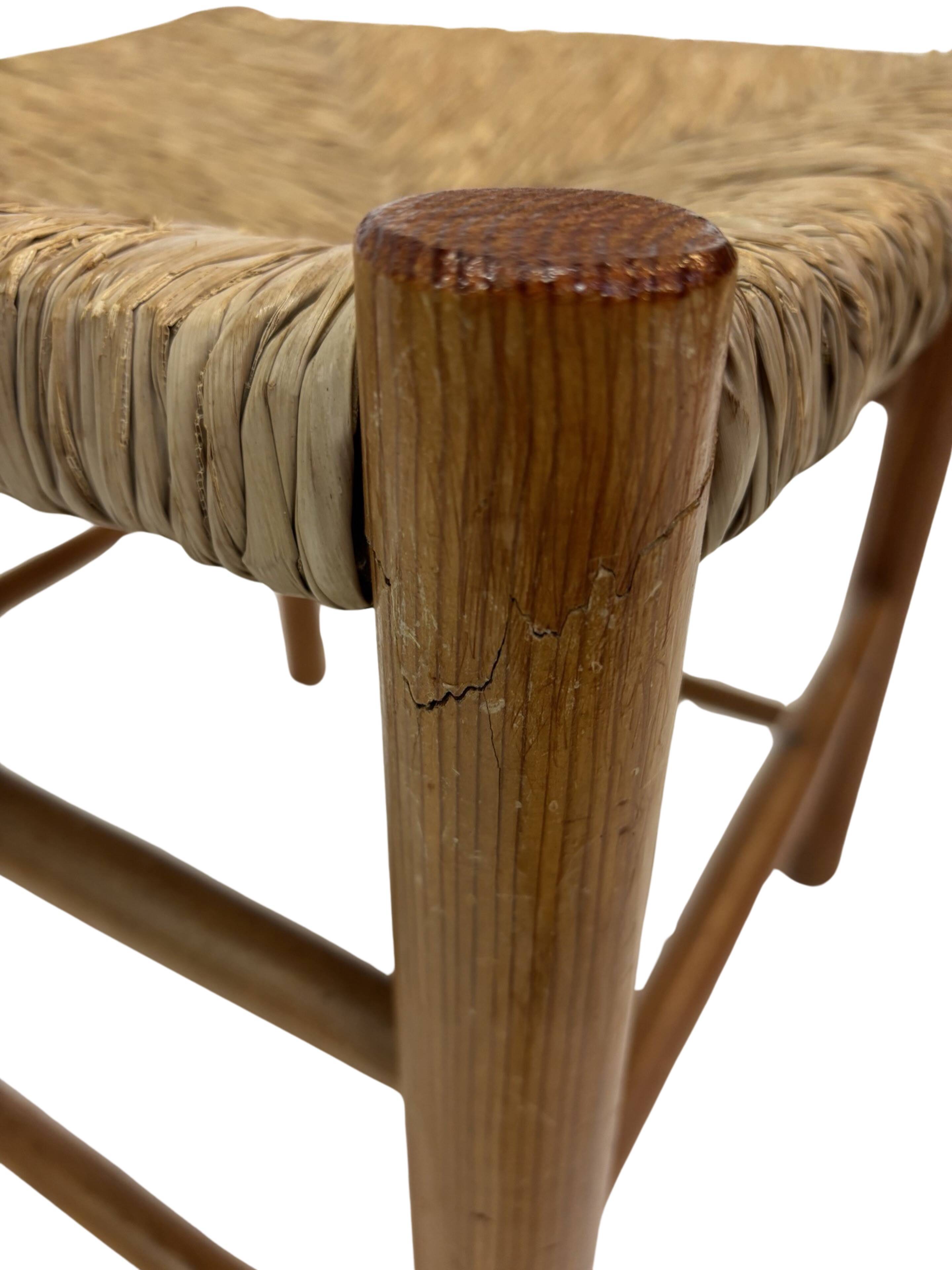 Vintage Dordogne Stool for Robert Sentou, 1970