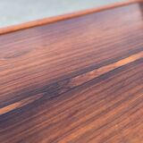 Vintage coffee table rosewood 70's design minimalist