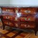 Commode  en marqueterie bois époque Louis XV estampillée Léonard Boudin