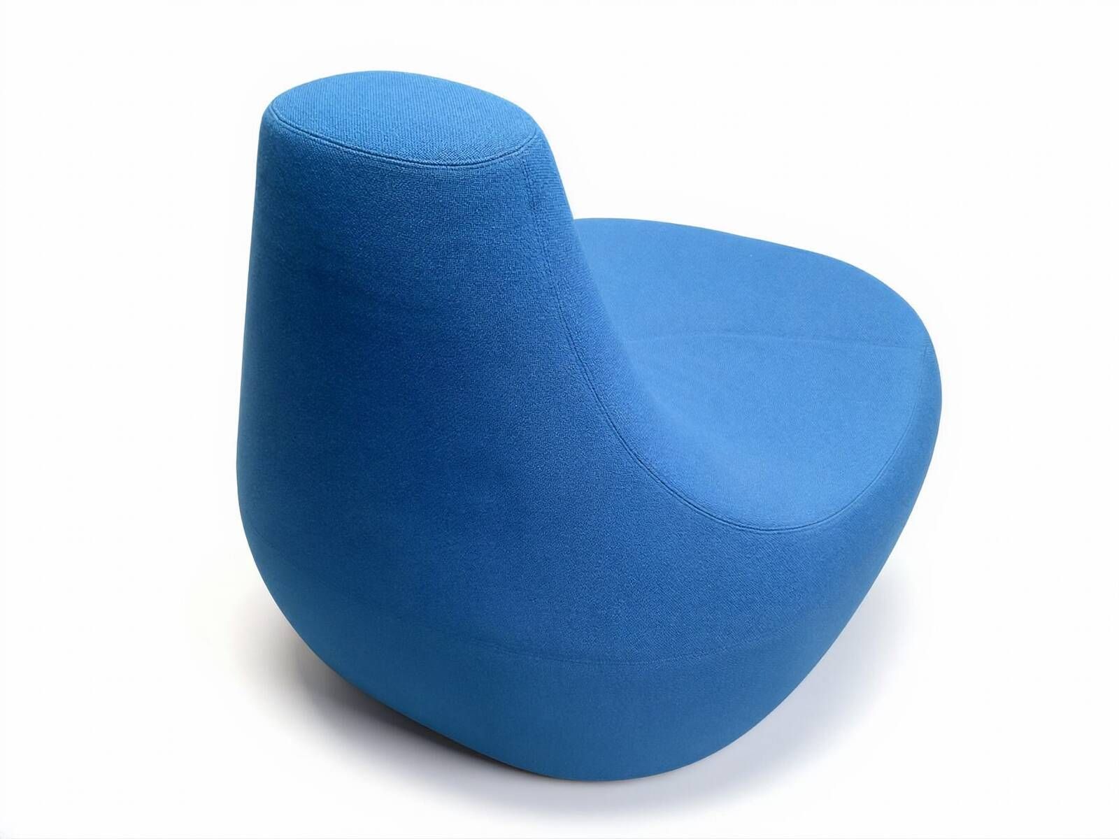 Saruyama Island blue armchair by Toshiyuki Kita for Moroso
