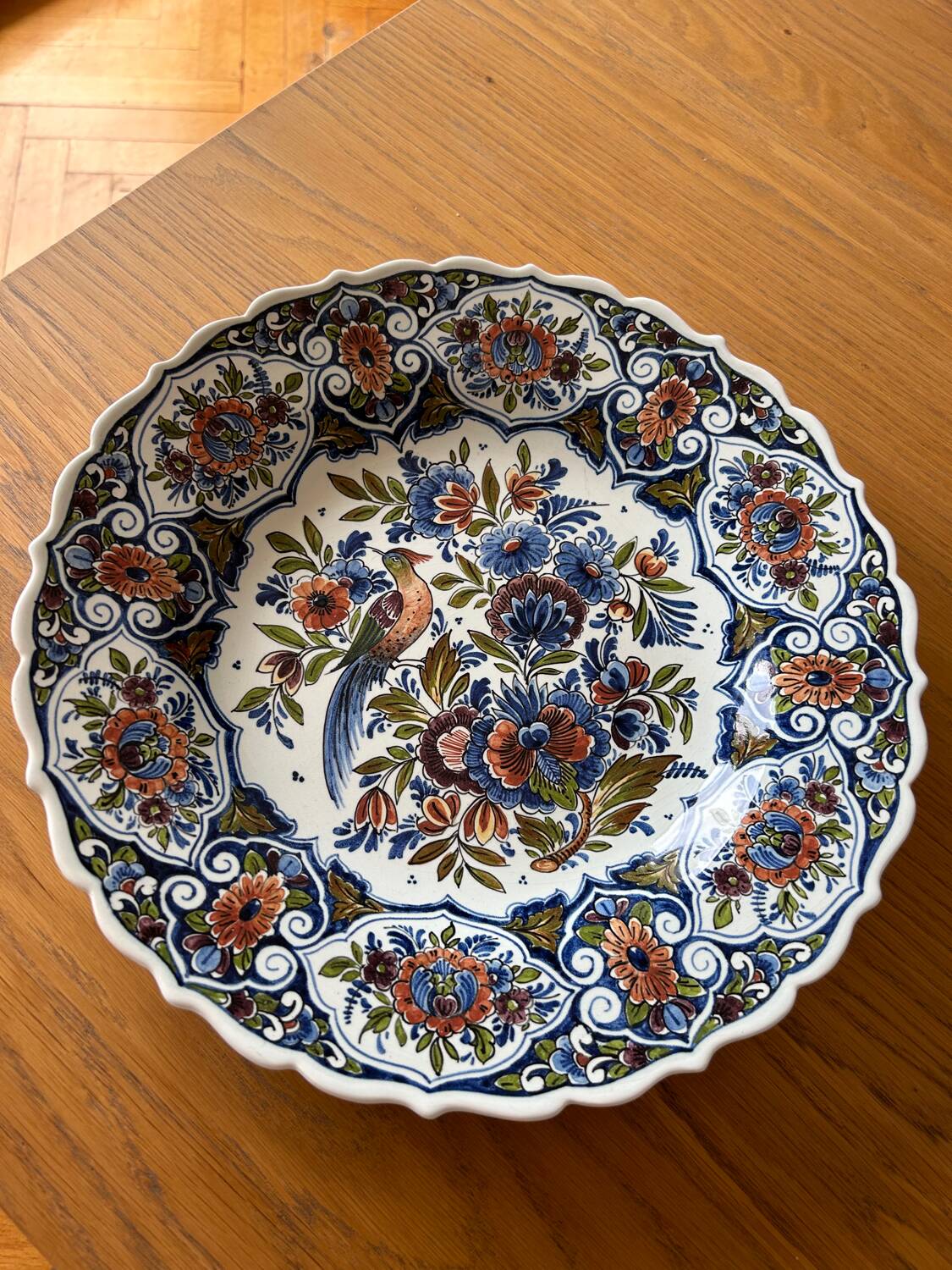 Delft decorative plate