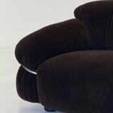 Sesann Lounge Armchairs by Gianfranco Frattini for Cassina