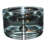 Cendrier design en verre soufflé krosno poland art verrier pologne