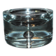 Cendrier design en verre soufflé krosno poland art verrier pologne