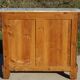 Antique mahogany chest of drawers with white marble.