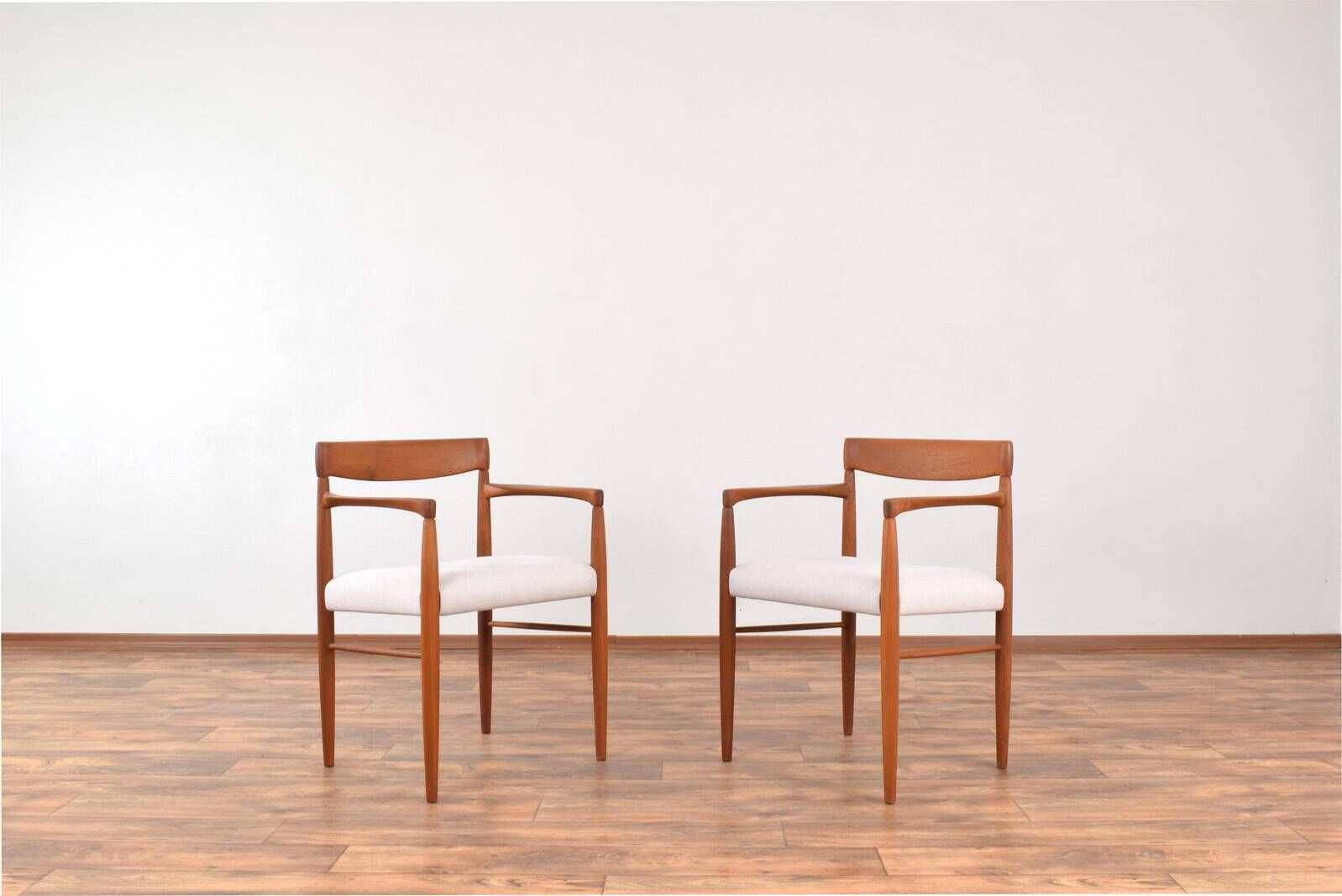 Mid-Century Teak Dining Chairs by H. W. Klein for Bramin, 1960s, Set of 2