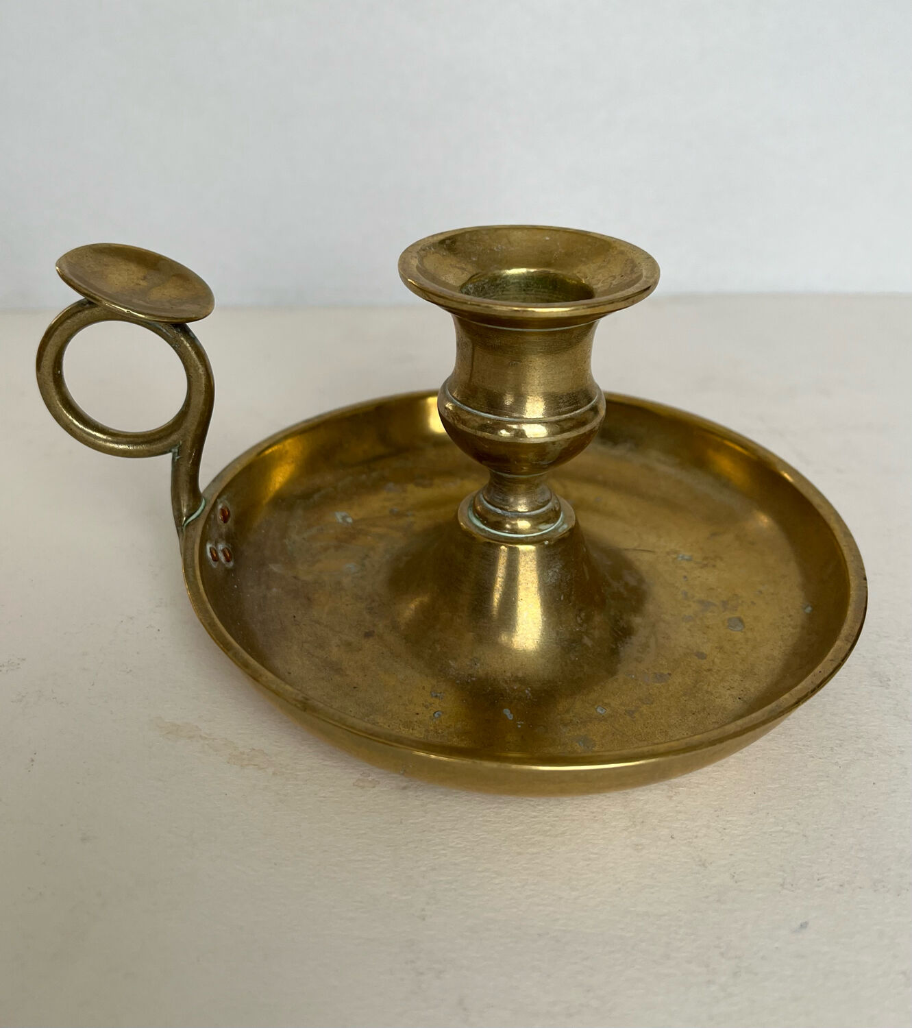 Brass candle holder