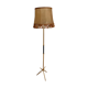 Tripod floor lamp brass