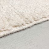 Moroccan Berber carpet Azilal ecru with colorful patterns 2,60x1,53m
